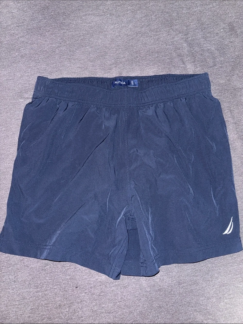 Nautica Men’s Dark Blue Athletic Shorts